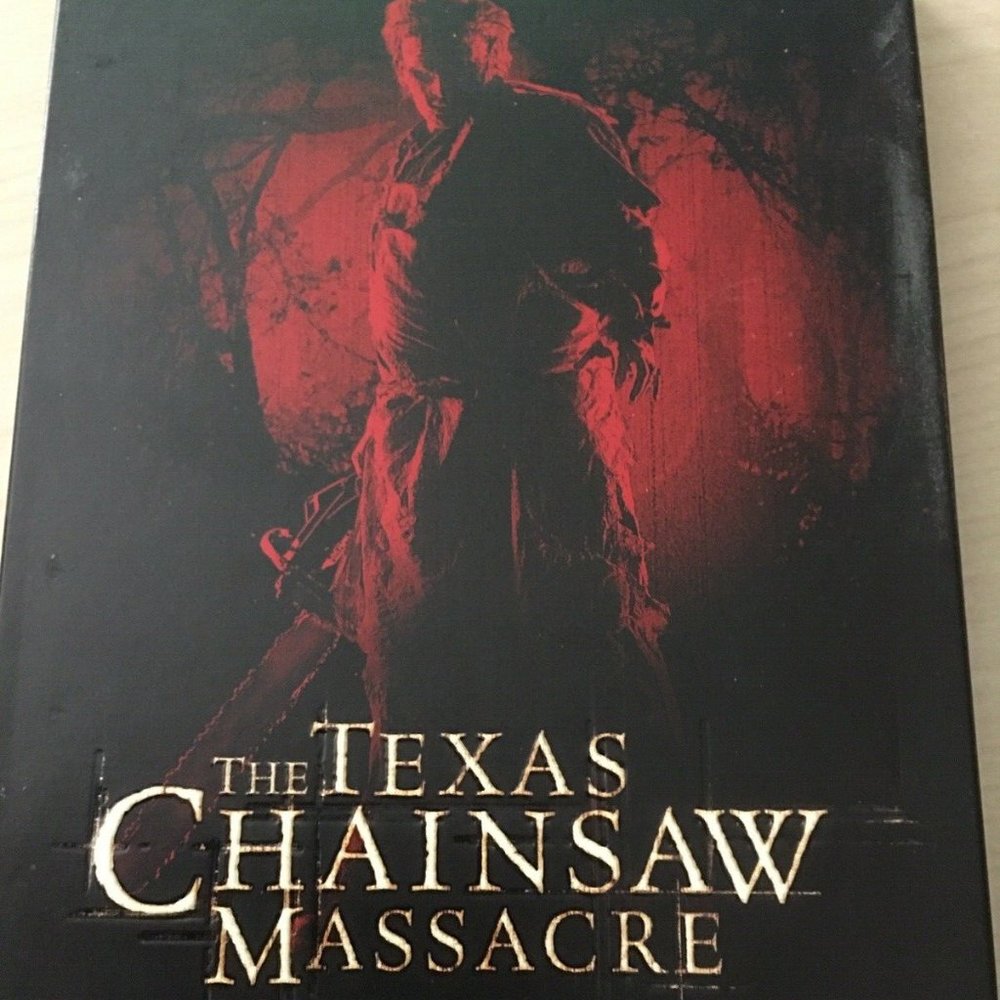 THE TEXAS CHAIN SAW MASSACRE DVD SPECIAL SET WITH EVIDENCE PHOTO PAC 2003 FILM